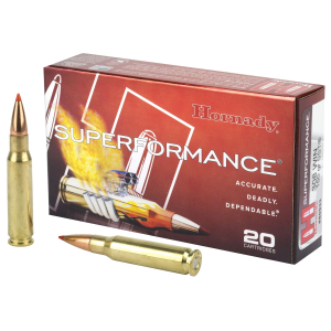 Hornady Superformance SST Ammunition 80933, 308 Winchester, SST, 150 GR, 3000 fps, 20 Rd/10bx, 200 Rds