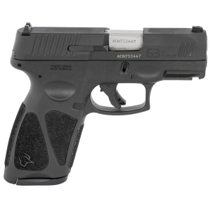 Taurus 1G3XSR9031 G3x 9mm Luger 3.20 in 15+1 Black Steel Alloy Slide Stainless Steel Barrel Polymer Frame with Aggressive Textured Black Polymer Grip