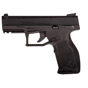 Taurus 1TX22341-16 TX22 Full Size Full Size 22 LR 16+1 4 in Black Steel Barrel, Black Hard Coat Anodized Serrated Slide, Black Polymer Frame w/Picatinny Rail
