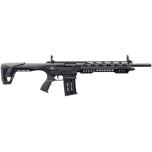 Charles Daly 930192 AR 12A Full Size Frame 12 Gauge Semi-Auto 3 in 5+1 18.50 in Black Steel Barrel, Black Aluminum Receiver, Black Synthetic Stock w/Adj Comb, Black Polymer Grip, Shotgun - Charles Daly