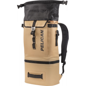 Pelican Soft Cooler Backpack Compression Molded Coyote SOFTCBKPKCOYOTE - Pelican