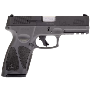 Taurus 1-G3B941G G3 9mm Luger 4 in 17+1 Gray Matte Black Steel Slide Gray Polymer Grip
