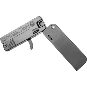 TRAILBLAZER Lifecard .22lr Single Shot Poly Handle Black Lc1-p