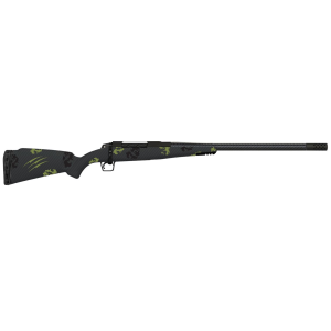 Fierce TROG7PRC22BF CT Rogue 7mm PRC 3+1 22 in Carbon Fiber Barrel, Black Cerakote Titanium Rec, Forest Camo Rogue Stock, Rifle