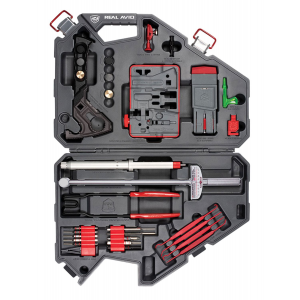 Real Avid AVAR15AMK AR15 Master Kit Gray/Red Multiple
