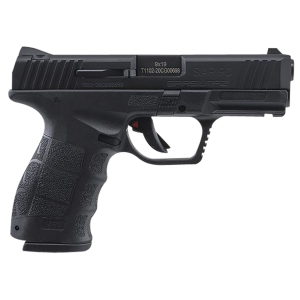 Sar USA SAR9CBL SAR9 Compact 9mm Luger 4 in 17+1 Black Black Steel Slide Black Interchangeable Backstrap Grip