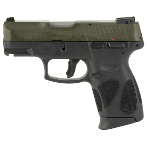 Taurus G2C 1-G2C93B-12, Striker Fire, Semi-automatic, Polymer Frame Pistol, Compact, 9MM, 3.2 in Barrel