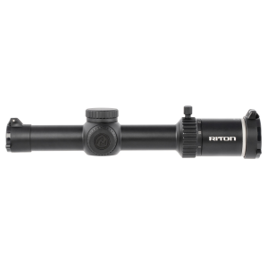 Riton Optics 3T18ASI 3 Tactix Black Anodized 1-8x24mm 30mm Tube Illuminated OT Reticle - Riton