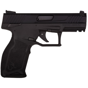 Taurus 1TX22231 TX22C Compact 22 LR 13+1 3.60in Matte Black Steel Barrel, Black Hard Coat Anodized Serrated Aluminum Slide, Black Polymer Frame w/Picatinny Rail Black Polymer Grips
