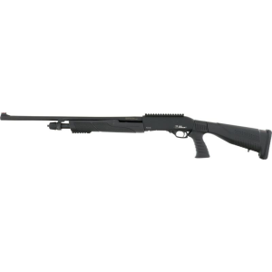 Iver Johnson Pump 20Ga. 3 in 24 in Ct-4 Black Pg Synthetic GPAS20PGBLK24TK