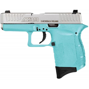 Diamondback DB0200P091 DB9 Micro-Compact 9mm Luger 3.10 in 6+1 Mint Stainless Steel Slide Mint Polymer Grip