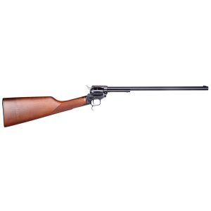 Heritage Mfg BR226B16 Rough Rider Rancher Full Size 22 LR 6rd 16.12 in Black Steel Barrel Black Oxide Aluminum Alloy Frame Black Oxide Steel Receiver Walnut Fixed Stock Right Hand, Rifle