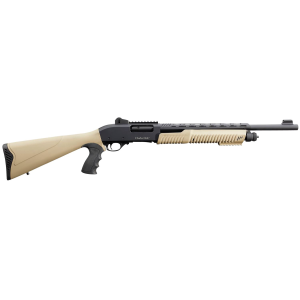 Charles Daly 930279 301 12 Gauge 3 in 5+1 18.50 in Barrel w/Heat Shield, Black Metal Finish, Synthetic FDE Fixed, Pistol Grip Stock & Forend, Auto Ejection, Includes 3, Choke Tubes, Shotgun