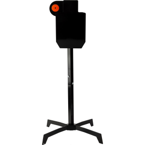 Birchwood Casey World of Targets Silhouette BC-47440, 6 in Hostage Paddle, 1/2 in AR500 Steel, Two Piece Base, 1 Target BC-47440
