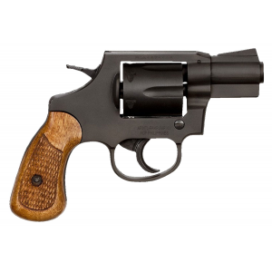 ROCK Island 51283 M206 *ca Compliant 38 Special Caliber With 2 In Barrel, 6rd Capacity Cylinder, Overall Black Parkerized Finish Steel & Checkered Wood Grip