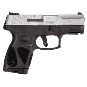 Taurus 1G2S939 G2S Compact Frame 9mm Luger 7+1 3.20 in Matte Stainless Steel Barrel, Matte Serrated Stainless Steel Slide, Black Polymer Frame w/Picatinny Rail & Polymer Grip, Right Hand, Pistol