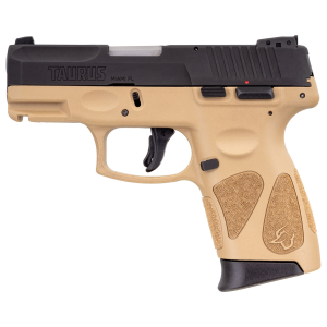 Taurus G2C 1-G2C931-12T, Striker Fired, Semi-automatic, Polymer Framed Pistol, Compact, 9MM, 3.2 in Barrel