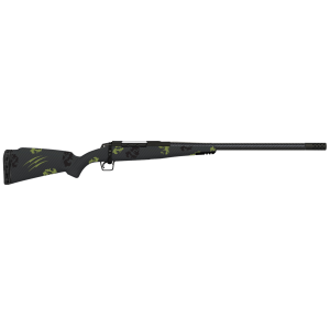 Fierce TROG300PRC24BF CT Rogue 300 PRC 3+1 24 in Carbon Fiber Barrel, Black Cerakote Titanium Rec, Forest Camo Rogue Stock, Rifle