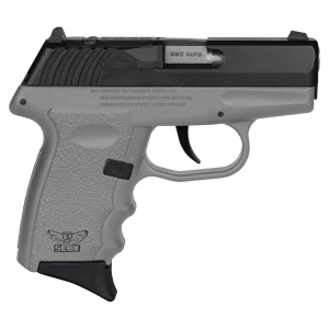 SCCY Industries CPX3CBSGRDRG3 CPX-3 RD 380 ACP 10+1 2.96in Sniper Gray Polymer/Serrated Black Nitride Stainless Steel Slide/Finger Grooved Sniper Gray Polymer Grip