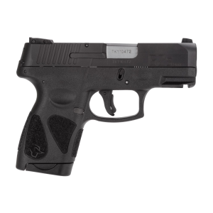 Taurus 1G2S931 G2S Compact Frame 9mm Luger 7+1 3.26 in Matte Stainless Steel Barrel, Matte Black Serrated Alloy Steel Slide, Black Polymer Frame w/Picatinny Rail & Polymer Grip, Right Hand, Pistol