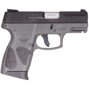 Taurus 1G2C93112G 111 G2C 9mm Luger Single/Double Action 3.2 in Barrel 12+1 Capacity Gray Polymer Grip Black Slide