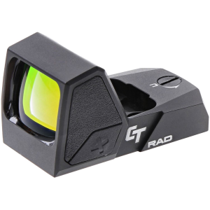 Crimson Trace 0101890 RAD Matte Black 24 x 15.5mm 5 MOA Green Dot Reticle