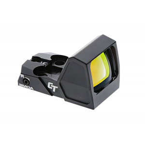 Crimson Trace 0101970 RAD Micro Pro Matte Black 1x 21mm x 14.5mm 3 MOA Red Dot Reticle 3 MOA Dot Compact/Sub-Compact Pistol Features CT Radiant Ambient Light Sensor