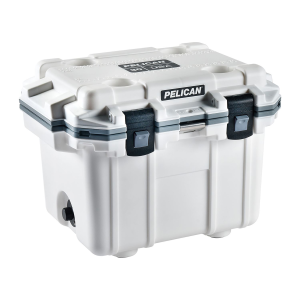 Pelican inPelican, Elite Cooler, Cooler, White/Gray, Hard, 25.30 in in x 19.00 in in x 18.50 in in in 30Q-1-WHTGRY