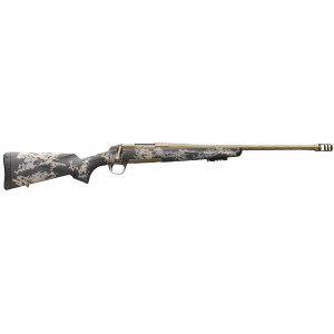 Browning 035582288 X-Bolt Mountain Pro Burnt Bronze SPR 28 Nosler 3+1 22 in Fluted, Burnt Bronze Cerakote Barrel/Rec, Carbon Fiber Stock With Accent Graphics, Recoil Hawg Muzzle Brake - Browning