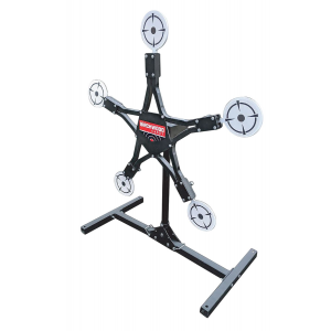 Birchwood Casey TXSPT Texas Star Plinking Target Handgun/Rifle/Shotgun Black/Gray AR500 Steel Star 0.37 in Thick Standing