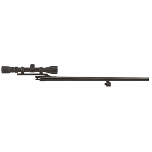 Mossberg 92156 OEM 12 Gauge 24 in Slug Barrel w/Cantilever Mount\t Fully-Rifled Bore & Blued Finish\t For Use w/Mossberg 500 & Maverick 88 6-Shot Models\t Includes 3-9x40mm Scope