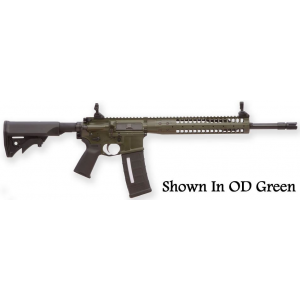 LWRC SIX8 SPR Gas Piston Carbine SIX8RB16SPR, 6.8 SPC, 16.1 in BBL, LWRCI Stock, Skirmish Folding Sights, 12 in Modular Rail, Black Finish, 30 Rds