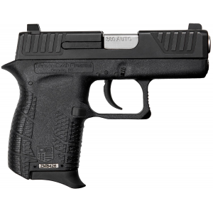 Diamondback DB0100E002 G4 380 ACP 6+1 2 in Stainless Steel Barrel, Black Serrated w/Laser Logo Slide, Black Polymer Frame w/Beavertail, Black Polymer Grips