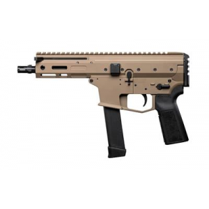 Angstadt Arms MDP-9, Generation 2, Semi-auto Pistol, 9MM, 6 in Barrel, Cerakote Finish, Flat Dark Earth, 3 Lug Muzzle Device, Manual Safety, 27 Rounds, 2 Magpul Glock PMAG Mags AAMDP29PF6