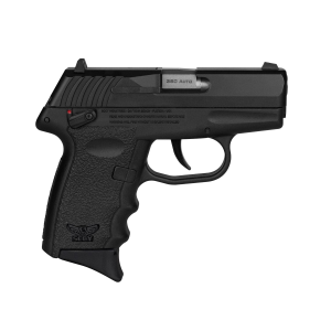 SCCY Industries CPX-4CBBK CPX-4 380 ACP 10+1 2.96 in Black Polymer Serrated Black Nitride SS Slide Finger Grooved Black Polymer Grip, Pistol