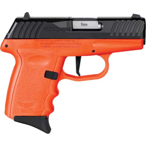 Sccy Dvg1-Cb Pistol 9Mm 10Rd Black/Orange DVG1CBOR