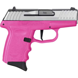Sccy Dvg1-Tt Pistol 9Mm 10Rd Ss/Pink DVG1TTPK