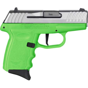 Sccy Dvg1-Tt Pistol 9Mm 10Rd Ss/Lime DVG1TTLG - Sccy