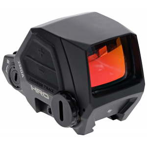 Crimson Trace 0101810 HRO Black Anodized 36.5 x 27.8mm 2 MOA Red Dot Reticle