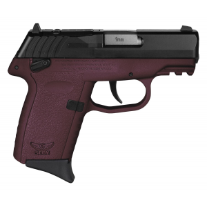 SCCY Industries CPX1CBCRRDRG3 CPX-1 Gen3 RDR 9mm Luger 10+1 3.10in Crimson Red Polymer w/Picatinny Rail Serrated Black Nitride SS Slide Crimson Red Polymer Grip