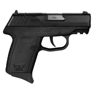SCCY Industries CPX2CBBKRDRG3 CPX-2 Gen3 RD 9mm Luger 10+1 3.10 in Black Polymer w/Picatinny Rail Serrated Black Nitride SS Slide Black Polymer Grip, Pistol