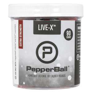 PepperBall 104810352 Live-X Pepperballs Pava .09 oz 90 Rds - Pepperball