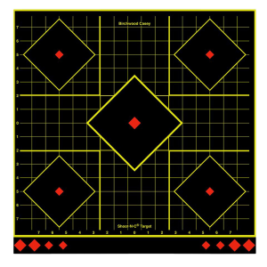 Birchwood Casey 34177 Shoot-N-C Reactive Target Diamond Paper Target 17.75 in 100 Per Pack