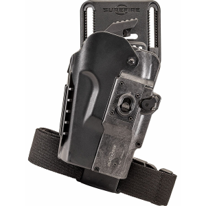 SureFire HD1RPRO Masterfire Rapid Deploy OWB Black Polymer Belt Right Hand