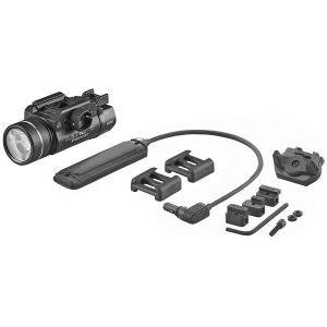Streamlight TLR-1 HL Long Gun Kit, Tac Light Kit, C4 LED, 630 Lumens, Black, w/Thumb Screw/Remote Pressure Switch, 2x CR123 Batteriese Switch 69262