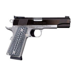 Colt Mfg O1072CS 1911 Custom Competition 9mm Luger 5in 9+1 Overall Stainless Steel Finish Frame  Slide with Scalloped Blue Checkered G10 Grip