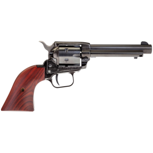 HERITAGE Mfg Rr22999mb4 Rough Rider 22 Lr 22 Wmr 9 Shot, 4.75 In Black Steel Barrel, Black Zinc Alloy Frame, Black Cylinder, Cocobolo Grip, Hammer/thumb Safety, Exposed Hammer , Revolver