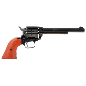 HERITAGE Mfg Rr22999mb6 Rough Rider 22 Lr 22 Wmr 9 Shot, 6.50 In Black Steel Barrel, Black Zinc Alloy Frame, Black Cylinder, Cocobolo Grip, Hammer/thumb Safety, Exposed Hammer , Revolver
