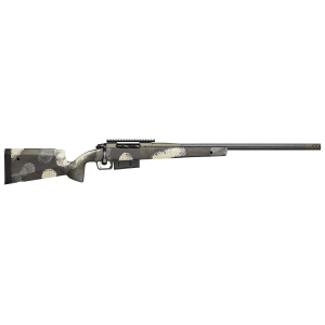 Springfield Armory BAW9247CFG Model 2020 Waypoint 7mm Rem 3+1 24 Mil-Spec Green Cerakote Carbon Fiber Steel Barrel, Mil-Spec Green Cerakote Pic Rail Stainless Steel Receiver, Evergreen Camo Fixed Carbon Fiber Stock, Rifle