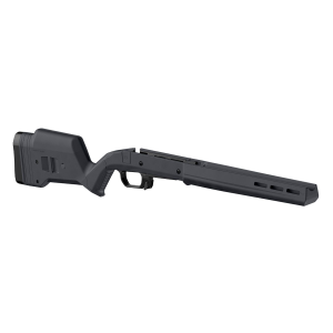 Magpul MAG1069-GRY-RT Hunter 110 Stock Fixed with Aluminum Bedding & Adjustable Comb Gray Synthetic for Savage 110 Short Action Right Hand